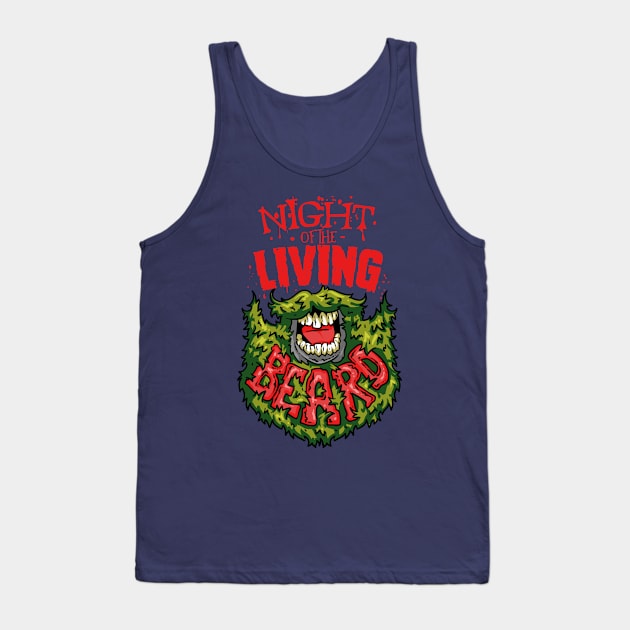 NightoftheBeard Tank Top by Dark Planet Tees